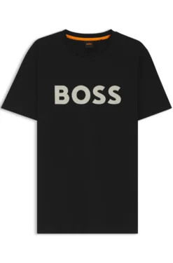 T-Shirt aus Baumwoll-Jersey mit großem Logo-Print