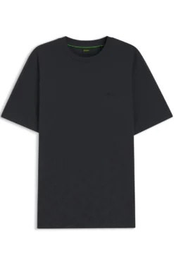 T-Shirt aus Baumwoll-Piqué mit Allover-Print