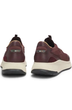 TTNM EVO Sneakers mit gestricktem Obermaterial und Lederdetails
