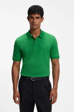 Vielseitig kombinierbares Poloshirt aus softer Baumwolle