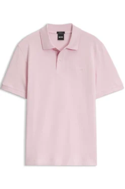 Vielseitig kombinierbares Poloshirt aus softer Baumwolle