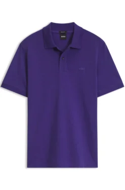 Vielseitig kombinierbares Poloshirt aus softer Baumwolle