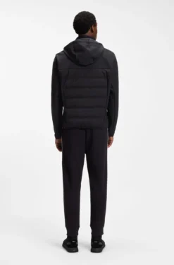 Wasserabweisende Daunenjacke mit abnehmbarer Kapuze