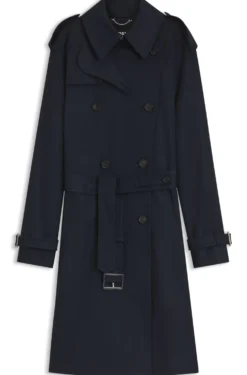 Wasserabweisender Trenchcoat mit Gürtel