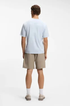 Wasserabweisende Shorts mit feiner Waffelstruktur