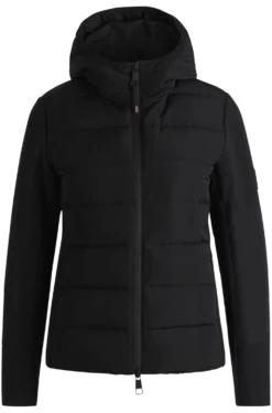 Wasserabweisende, wattierte Reitsport-Hybrid-Jacke