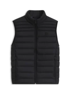 Wasserabweisende Weste mit Logo-Patch