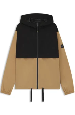 Wasserdichte Reitsport-Regenjacke mit Double-B-Monogrammen