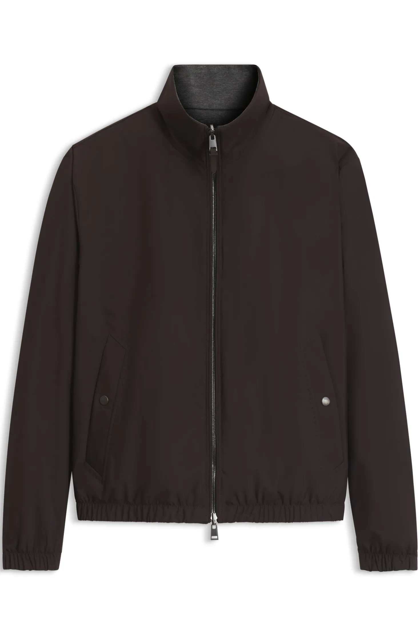 Wendbare Jacke im Blouson-Stil aus wasserabweisendem Gewebe