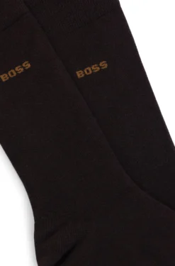 Zweierpack Business-Socken aus softer, kompakter Baumwolle