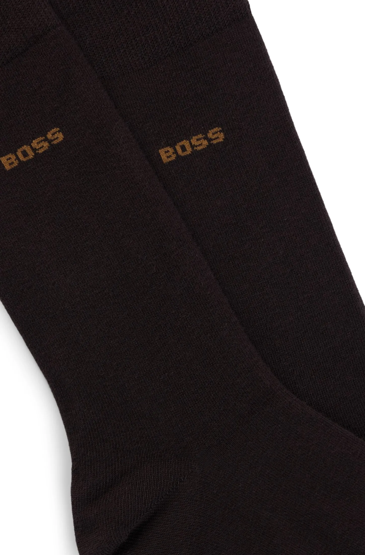 Zweierpack Business-Socken aus softer, kompakter Baumwolle