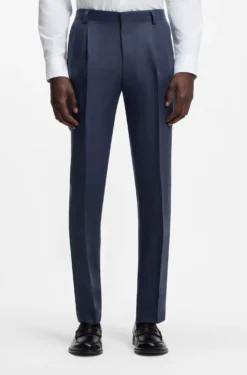 Zweiteiliger Extra Slim-Fit Anzug aus Leinen-Twill