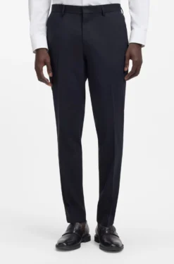 Zweiteiliger Slim-Fit Anzug aus Stretch-Gewebe