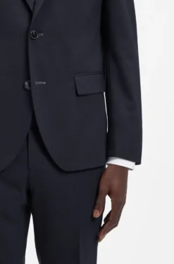 Zweiteiliger Slim-Fit Anzug aus Stretch-Gewebe