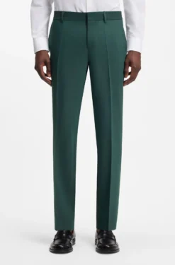 Zweiteiliger Slim-Fit Anzug aus Performance-Stretch-Twill